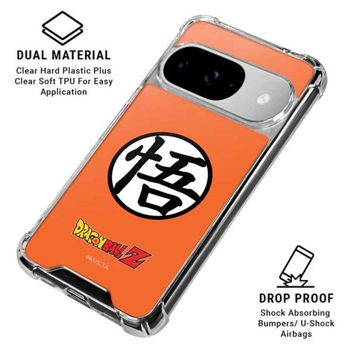 Dragon Ball Z Goku Iconic Kanji Symbol Google Pixel 10 Clear Case
